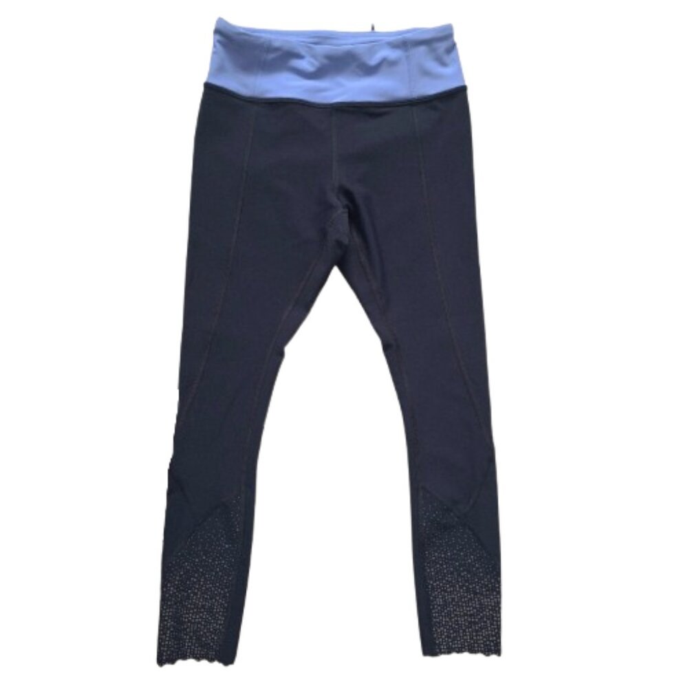Lululemon Tight Stuff Leggings with Scalloped Hem